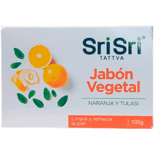 Jabon-Vegetal-Naranja-Sri-Sri-100G