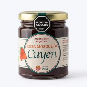 Mermelada De Rosa Mosqueta Organica Cuyen 225g