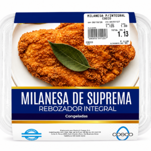 Milanesa integral congelada Coeco 1Kg