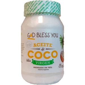 Aceite Coco Virgen God Bless You 500Ml