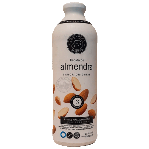 Bebida De Almendras Sabor Original Green Food Makers 910Ml
