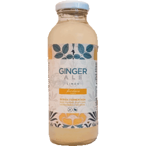 Bebida Fermentada Ginger Ale Limon Foodaca 330Ml