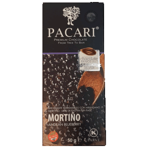 Chocolate Blueberry 60% Cacao Pacari 50G