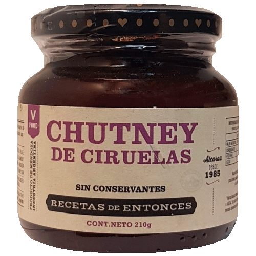 Chutney Ciruelas Alcaraz 210G