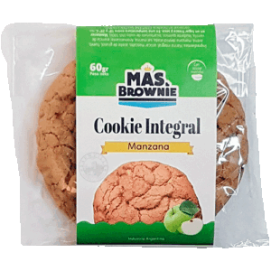Cookie Integral Manzana Mas Brownie 60G
