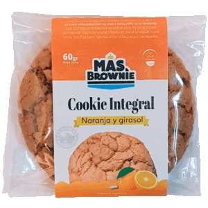 Cookie Integral Naranja Y Girasol Mas Brownie 60G