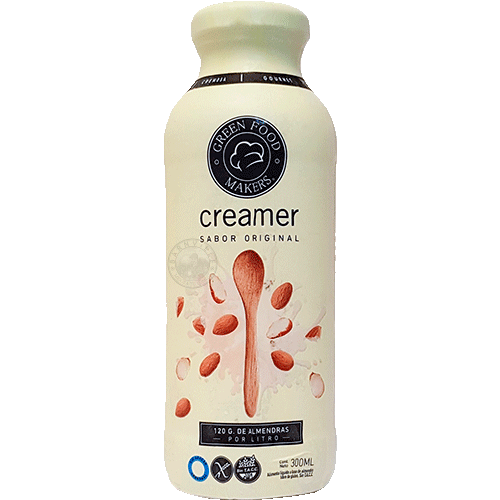 Crema De Almendras Sabor Original Green Food Makers 300Ml