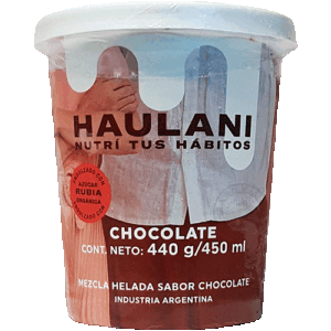 Helado Haulani Chocolate 450Ml