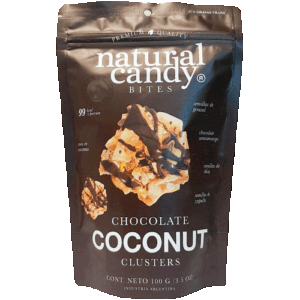 Hojuelas Chocolate Coconut Natural Candy 100G