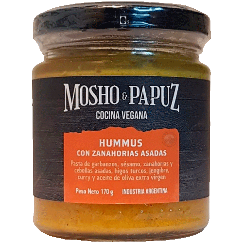 Hummus Zanahoria Mosho Y Papuz 170G