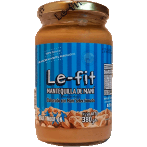 Mantequilla De Mani Le Fit 380G