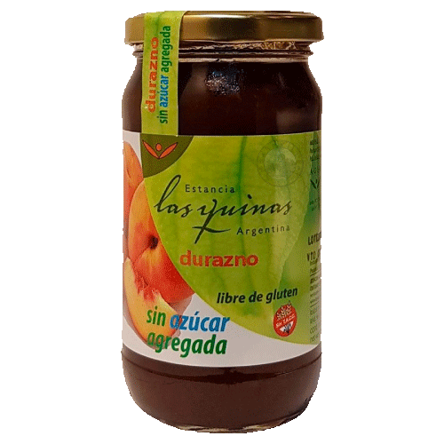Mermelada De Durazno Sin Azucar Las Quinas 420G