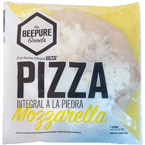 Pizza Integral Mozzarella Beepure 1U