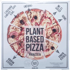 Pizza Mozzarella Y Cebolla Plant Based 1U.