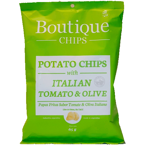 Potato Chips Tomate Y Oliva Boutique 65G