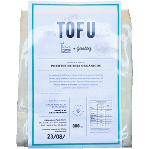 Tofu De Soja Organica Planta Abierta 300G