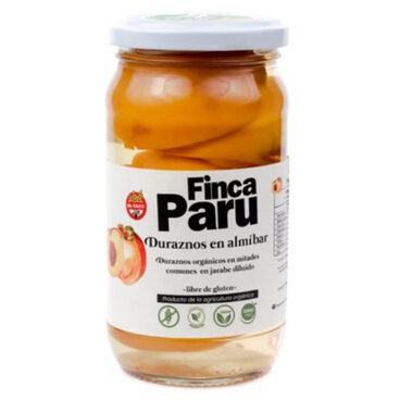Duraznos En Almibar Organicos Finca Paru 400g