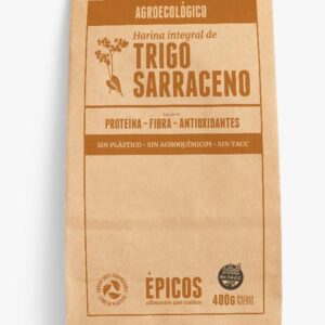 Harina de Trigo Sarraceno Integral x 400g - Epicos