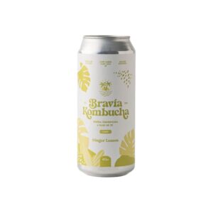 Kombucha Sabor Ginger Lemon Bravia 470 ml