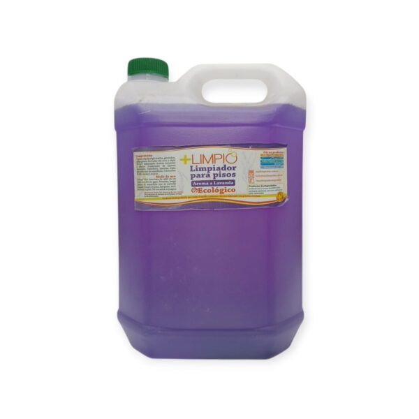 Mas Limpio 5L Liquido Limpiador Pisos Lavanda Ecologico