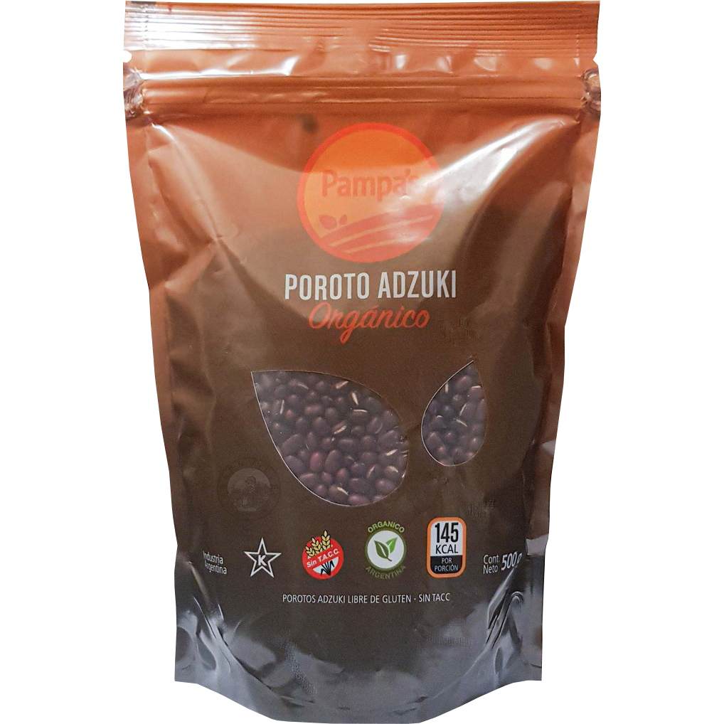 Poroto Adzuki Organico Pampas Granis 500g