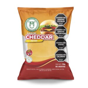 Queso Cheddar Almendra Felices Las Vacas 200G