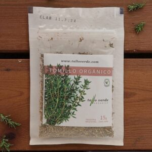 Tallo Verde 15g Tomillo Deshidratado Organico
