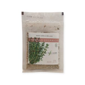 Tomillo Deshidratado Organico Tallo Verde 15g