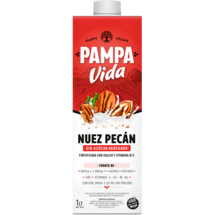 Bebida Nuez Pecan Pampa Vida 1L