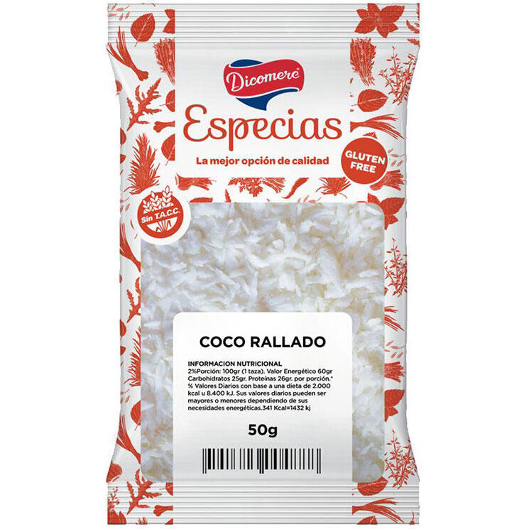 Coco Rallado Dicomere 50g