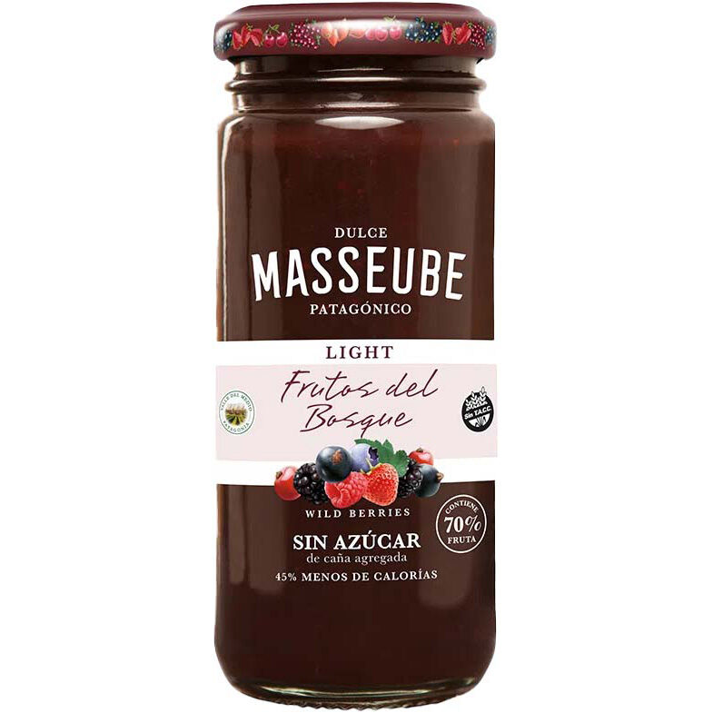 Dulce Frutos Bosque Sin Azucar Masseube 260g