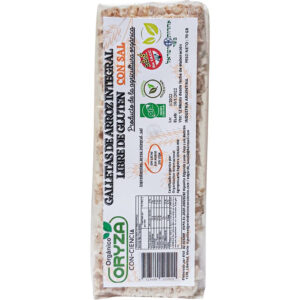 Galletas Arroz Con Sal Organicas Oryza 70g