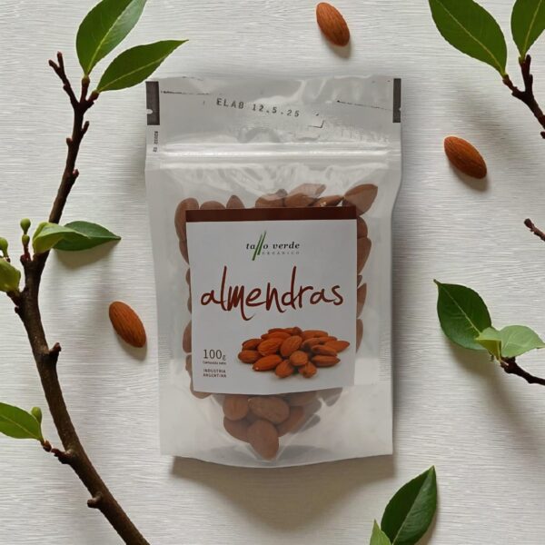 Tallo Verde 100G Almendras Organicas