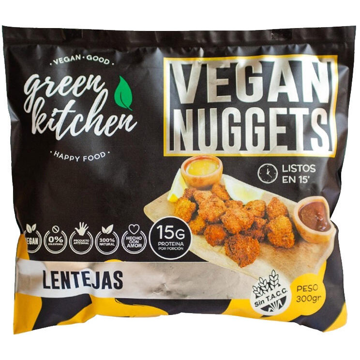 Nuggets Lentejas Green Kitchen 300g