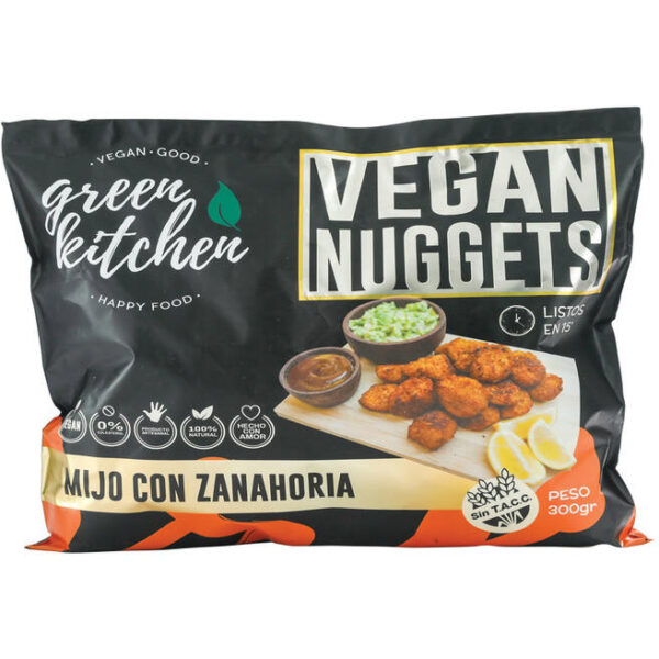 Nuggets Mijo Con Zanahoria Green Kitchen 300g