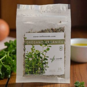 Tallo Verde 10g Oregano Deshidratado Organico