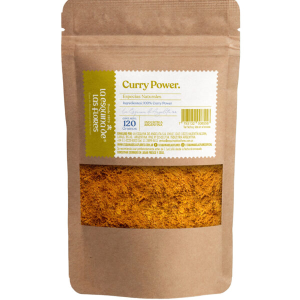 Curry Power Esquina Flores 100g