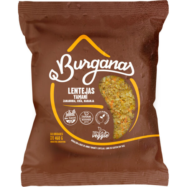 Hamburguesa Lentejas Burganas 460g