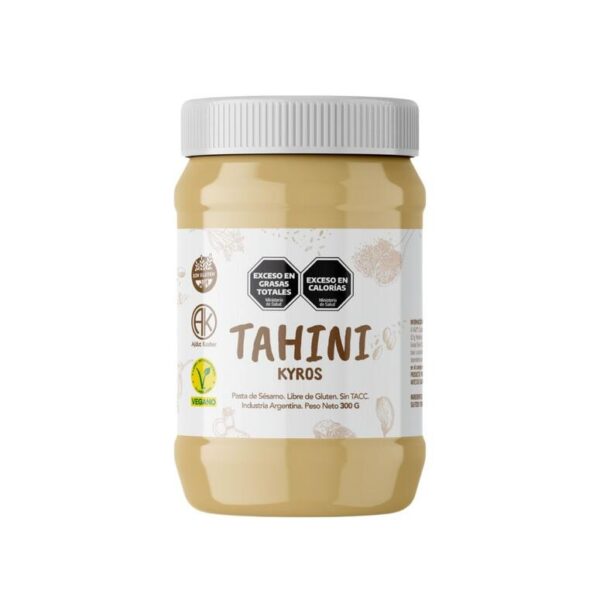 Pasta Sesamo Tahini Kyros 300g en frasco con rosca