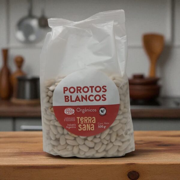 Porotos Blancos Orgánicos Terrasana 500gg