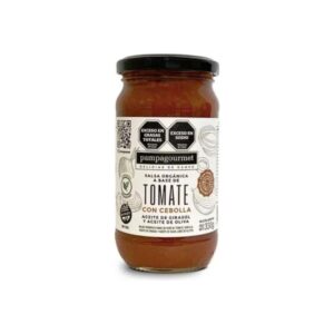 Pampa Gourmet Salsa de Tomate Organica con Cebolla 330G