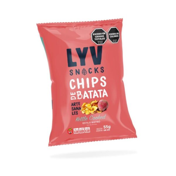 Chips De Batata Lyv 60G