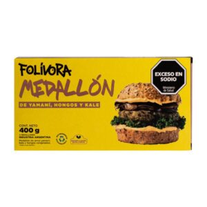 Folivora Medallon de Yamani, Hongos y Kale 400 g