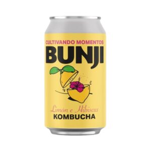 Bunji Kombucha Limon e Hibiscus 350ml