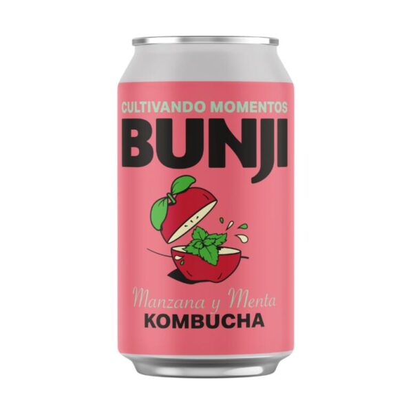 Bunji Kombucha Manzana y Menta 350ml