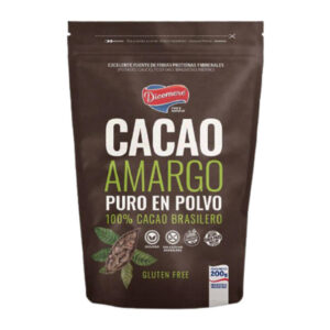 Cacao Brasilero Amargo en Polvo Dicomere 200g