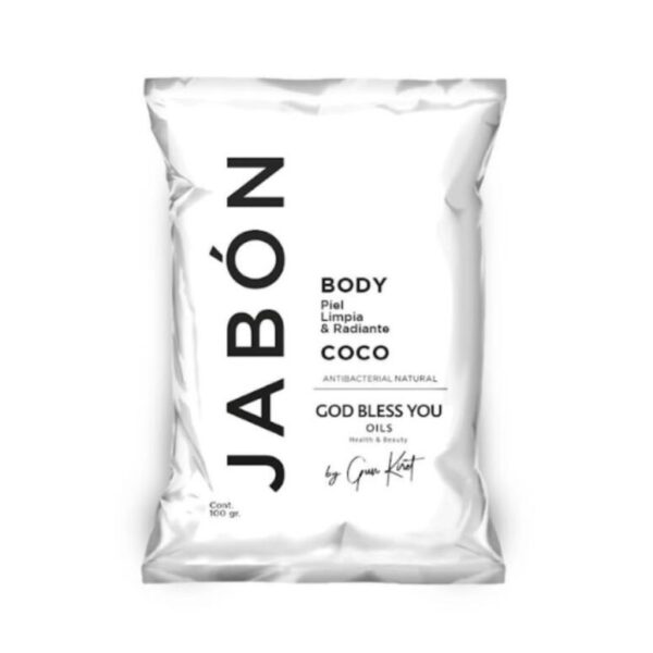 Jabon Coco God Bless you 150g