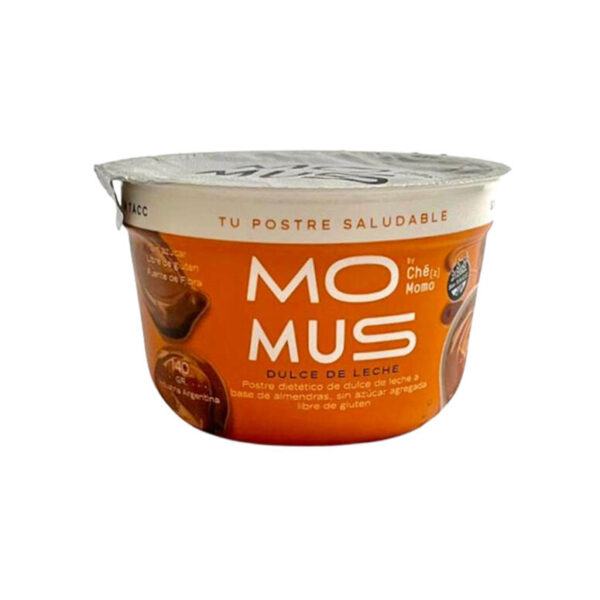 Postre Dulce Leche Almendras MoMus 140g