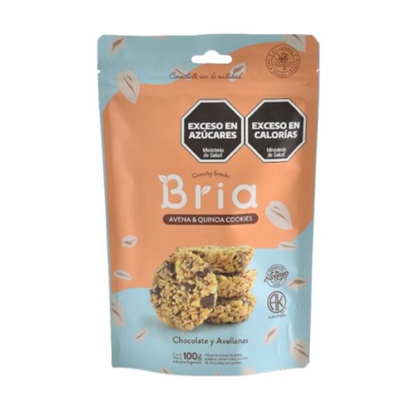Bria Cookies Chocolate Y Avellana 100g