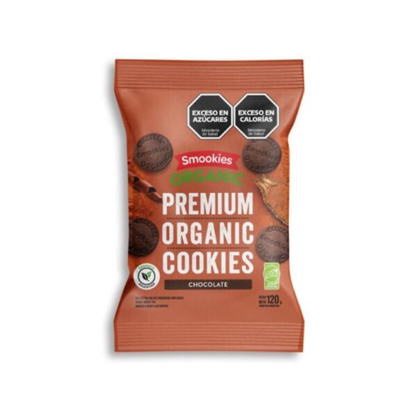 Galletitas Organicas Premium Chocolate Smookies 120g